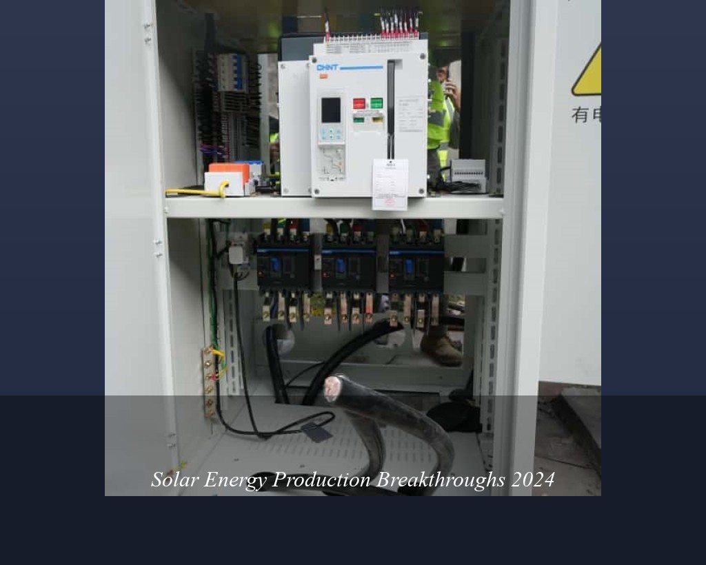 Solar Energy Production Breakthroughs 2024